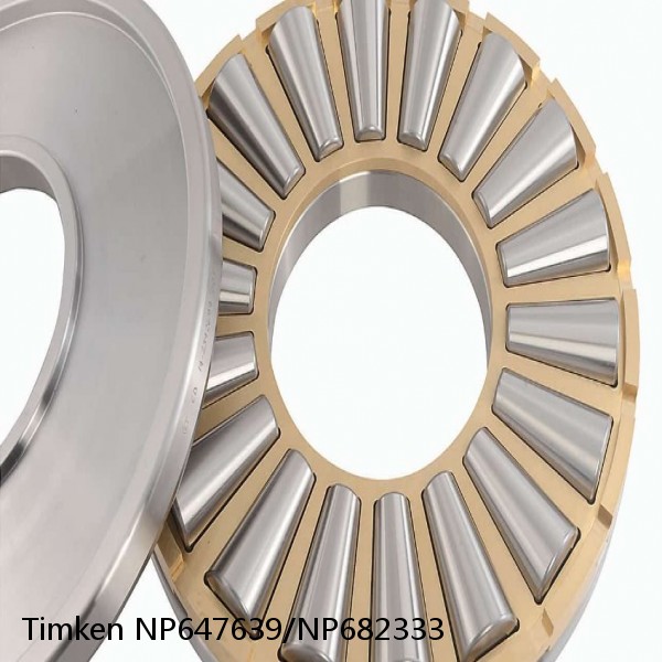 NP647639/NP682333 Timken Thrust Tapered Roller Bearing