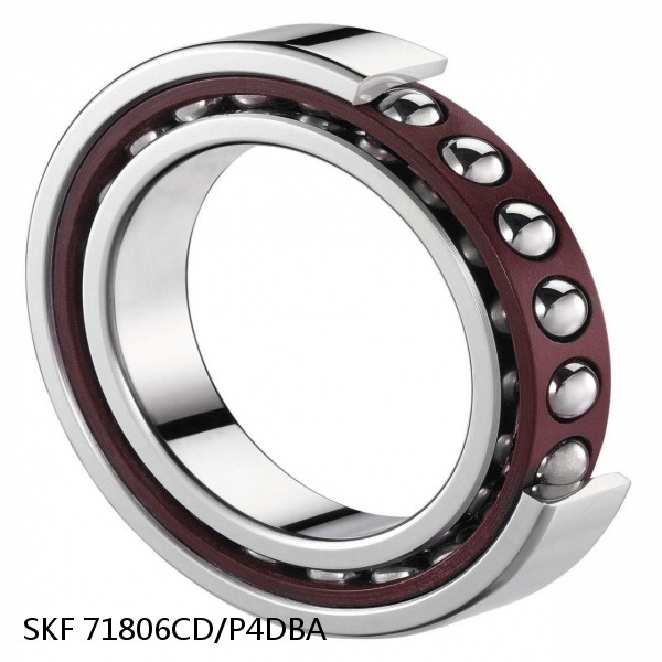 71806CD/P4DBA SKF Super Precision,Super Precision Bearings,Super Precision Angular Contact,71800 Series,15 Degree Contact Angle #1 small image