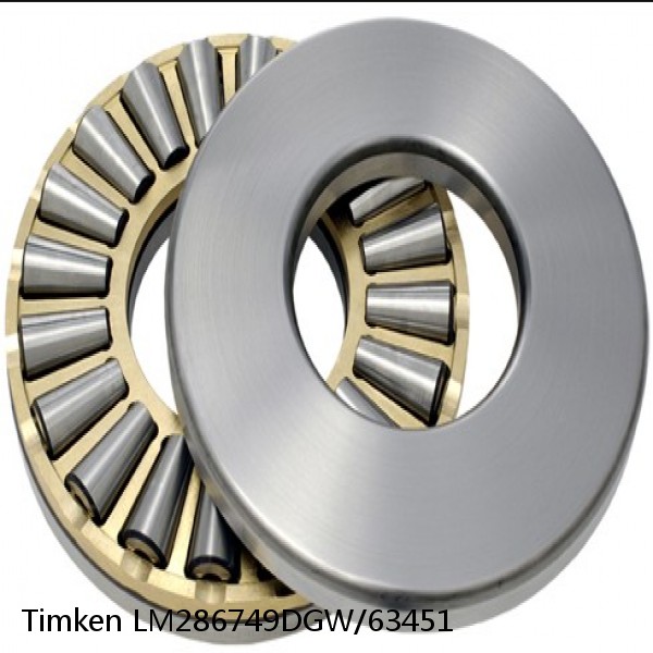 LM286749DGW/63451 Timken Thrust Tapered Roller Bearing #1 small image