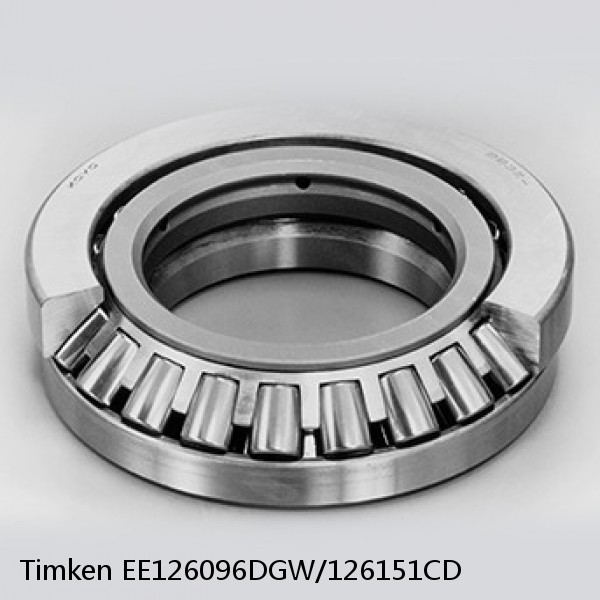 EE126096DGW/126151CD Timken Thrust Tapered Roller Bearing #1 small image