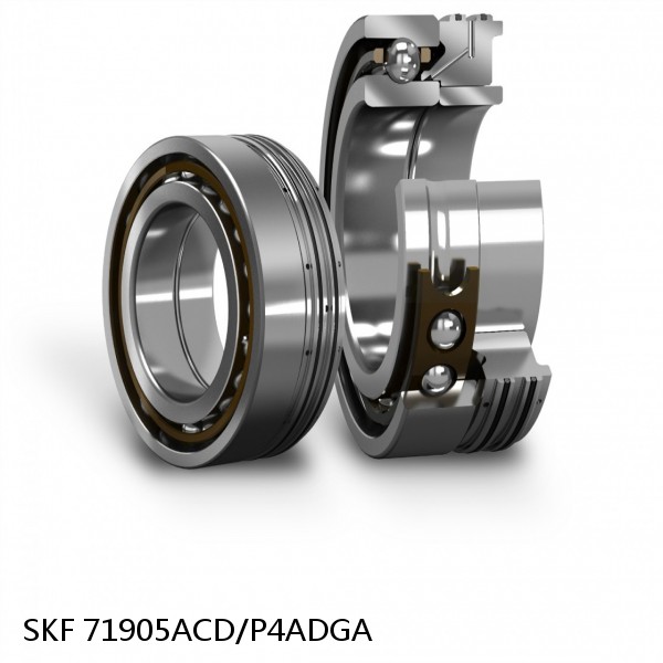 71905ACD/P4ADGA SKF Super Precision,Super Precision Bearings,Super Precision Angular Contact,71900 Series,25 Degree Contact Angle #1 image