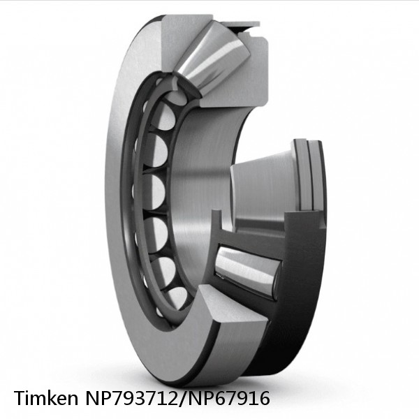 NP793712/NP67916 Timken Thrust Spherical Roller Bearing #1 image