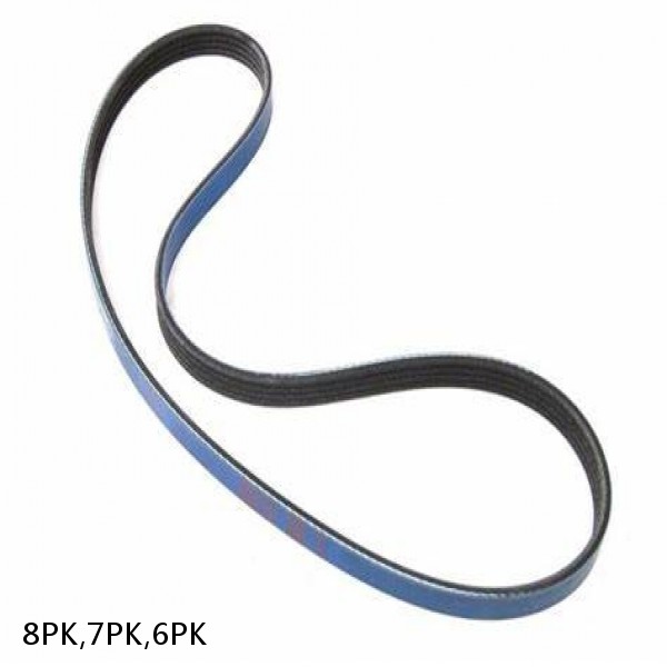 EPDM v ribbed belt poly v belt 8PK,7PK,6PK drive belt automobile fan belt generator belt alternator belt #1 image