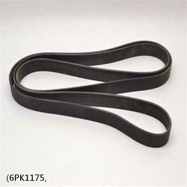 Serpentine Belt (6PK1175, 6PK1180, 6PK1185) Fan Belt, Fit: Hyundai/Honda #1 image